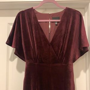 Velvet jumpsuit